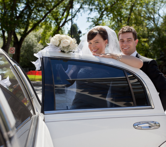 Elegant wedding limo service New Lenox